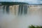 Beatiful view point of Iguazu falls, Peurto Iguazu , Argentina, Latin America