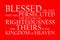 Beatitudes Persecution Red