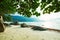 Beau Vallon Bay with granit rocks - Beach on island Mahe in Seychelles