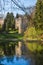 Beaufort castle ruins in Luxembourg