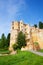 Beaufort castle ruins in Luxembourg