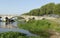 Beaugency old bridge on Loire river