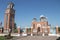 Beauiful Orthodox Church in country side of Serbia Vojvodina Region