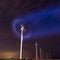 Beauifull light Wind generator alien