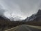 beauitufl landscape of mountains in winter season, gilgit baltistan, Pakistan