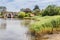 Beaulieu village and river in the New forest area of Hampshire i