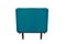 Beaultiful blue armchair. Modern designer chair on white background.