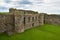 Beaumaris Castle in North Wales is a UNESCO`s World Heritage site