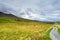 Beautidul landscape of the Killarney National Park. Hiking in County Kerry, Ireland