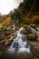 Beautifful waterfall in lumajang indonesia