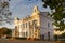 Beautiful 19th century building in a green park