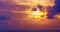 Beautiful 4K Time lapse of Majestic sunrise or sunset sky landscape