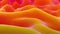 Beautiful abstract 3D background with warm gradient colors, surface with abstract waves or extruded wavy pattern on