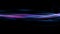 Beautiful abstract cosmic light rays background. Magic neon mystical sparks, shine streaks. Glow wave wind lines effect.