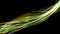 Beautiful abstract cosmic light rays background. Magic neon mystical sparks, shine streaks. Glow wave wind lines effect.