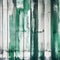 Beautiful abstract green and white watercolor painted modern plank wall background with copy space, AI generated