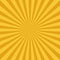 Beautiful abstract starburst yellow background