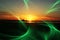 Beautiful Abstract Sunrise With Solar Flare High Quality