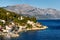 Beautiful Adriatic Beach and Lagoon with Blue Water