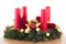 Beautiful advent wreath