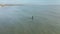Beautiful Aerial Footage of a Paddle Boarder
