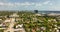 Beautiful aerial footage of West Palm Beach residential neighborhoods