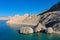 Beautiful aerial view on Beritnica beach on Pag Island