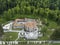 Beautiful Aerial View Of Cantacuzino Castle , Busteni, Romania