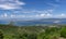 Beautiful aerial view of Orbetello and the Lagoon from the convent of the Passionist Fathers, Grosseto, Italy