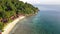 Beautiful aerial view Pulau Perhentian at Terengganu, Malaysia