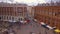 Beautiful aerial view of the Riga old town