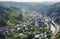 Beautiful aerial view of Vianden city