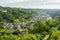 Beautiful aerial view of Vianden city