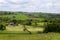 Beautiful agricultural landscape in the Belgian province of LiÃ¨ge