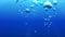 Beautiful Air Bubbles Underwater. HD 1080