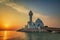 Beautiful Al Khobar Corniche Mosque Sunrise -Saudi Arabia