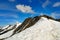 Beautiful Alaskan mountains and landscape in summertime