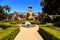 Beautiful Alcazar Garden at the Balboa Park in San Diego