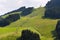 Beautiful Alps mountains landscape with Zwolferkogel cable car, Hinterglemm, Austria