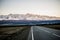 Beautiful Altai road in spring