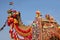 Beautiful amusing decorated Camel on Bikaner Camel Festival in Rajasthan, India