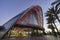 The beautiful Anaheim Regional Intermodal Transit Center