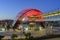 The beautiful Anaheim Regional Intermodal Transit Center