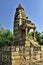 Beautiful ancient Lakshmi Temple at Khajuraho in state Madhya Pradesh