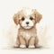 Beautiful animal style art pieces Adorable Puppy Art Drawing illustrations