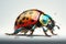 Beautiful animal style art pieces Majestic Lovely Ladybug Portrait