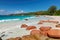Beautiful Anse Lazio Beach on Praslin island, Seychelles.