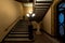 Beautiful Antique Architecture Gothic Style Staircase