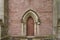 Beautiful antique door, entrance to the Evangelical Church. Baden Baden, Germany