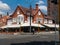 The beautiful antique Tudor Style houses of the traditional Quinta Camacho neighborhood in Bogota